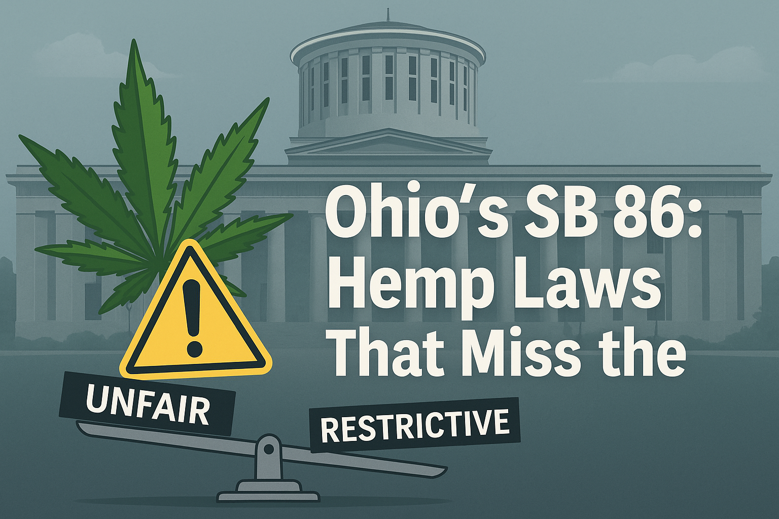 Ohio’s SB 86: Hemp Regulations That Miss the Mark